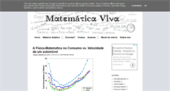 Desktop Screenshot of matematicaviva.pt